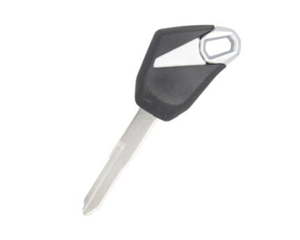 Kawasaki Motorbike Transponder Key Shell Black Color Type 2