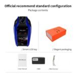 LCD Upgrade Version Modified Universal Smart Remote Key Kit For All Keyless car BMW Style Blue Color
