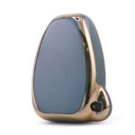 Nano High Quality Cover For Chrysler Remote Key 6 Button Gray Color CRSL-A11J6