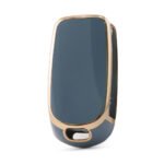 Nano High Quality Cover For Fiat Remote Key 3 Button Gray Color FIAT-C11J3B