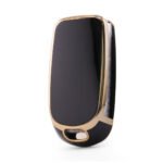 Nano High Quality Cover For Fiat Remote Key 4 Button Black Color FIAT-C11J4B