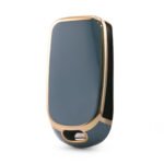 Nano High Quality Cover For Fiat Remote Key 4 Button Gray Color FIAT-C11J4B