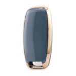 Nano High Quality Cover For Nissan Remote Key 4 Button Gray Color NS-C11J4A