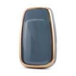 Nano High Quality Cover For Toyota Remote Key 3 Button Gray Color TYT-B11J3B