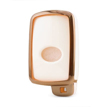 Nano High Quality Cover For Toyota Remote Key 3 Button White Color TYT-D11J3A