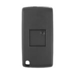Peugeot 407 Flip Remote Key Shell 2 Buttons with Battery Holder VA2 Blade