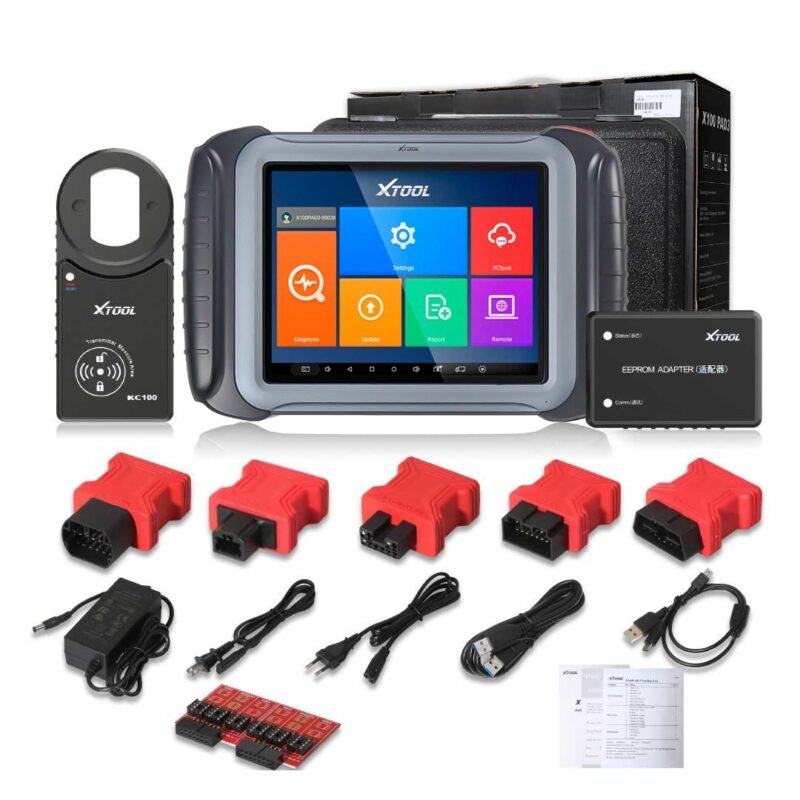 XTOOL X100 PAD Elite Professional Tablet Key Programmer With KC100&EEPROM Adapter