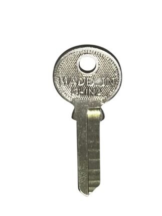 Padlock blank key R 2.5 inch